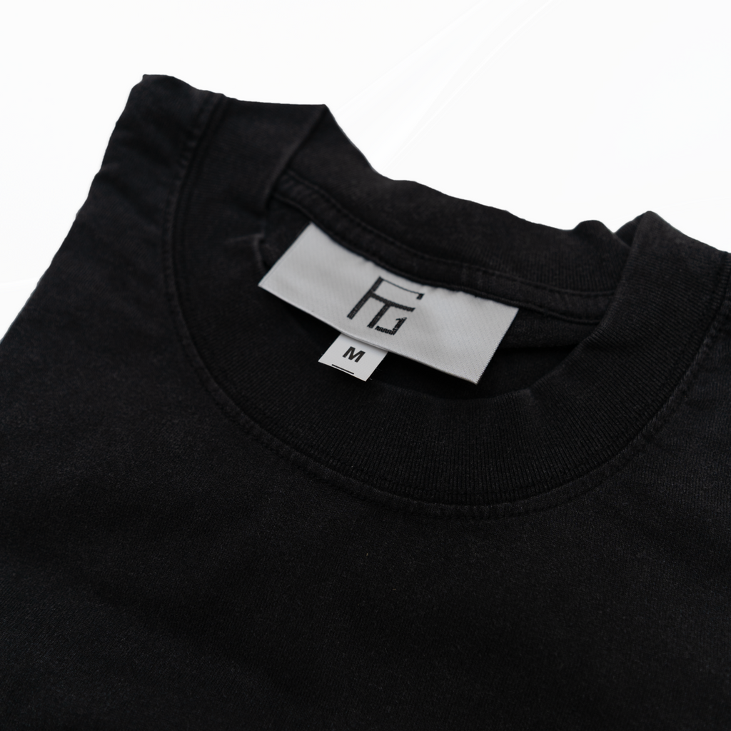 FTG oversized acid washed sleeveless t-shirt