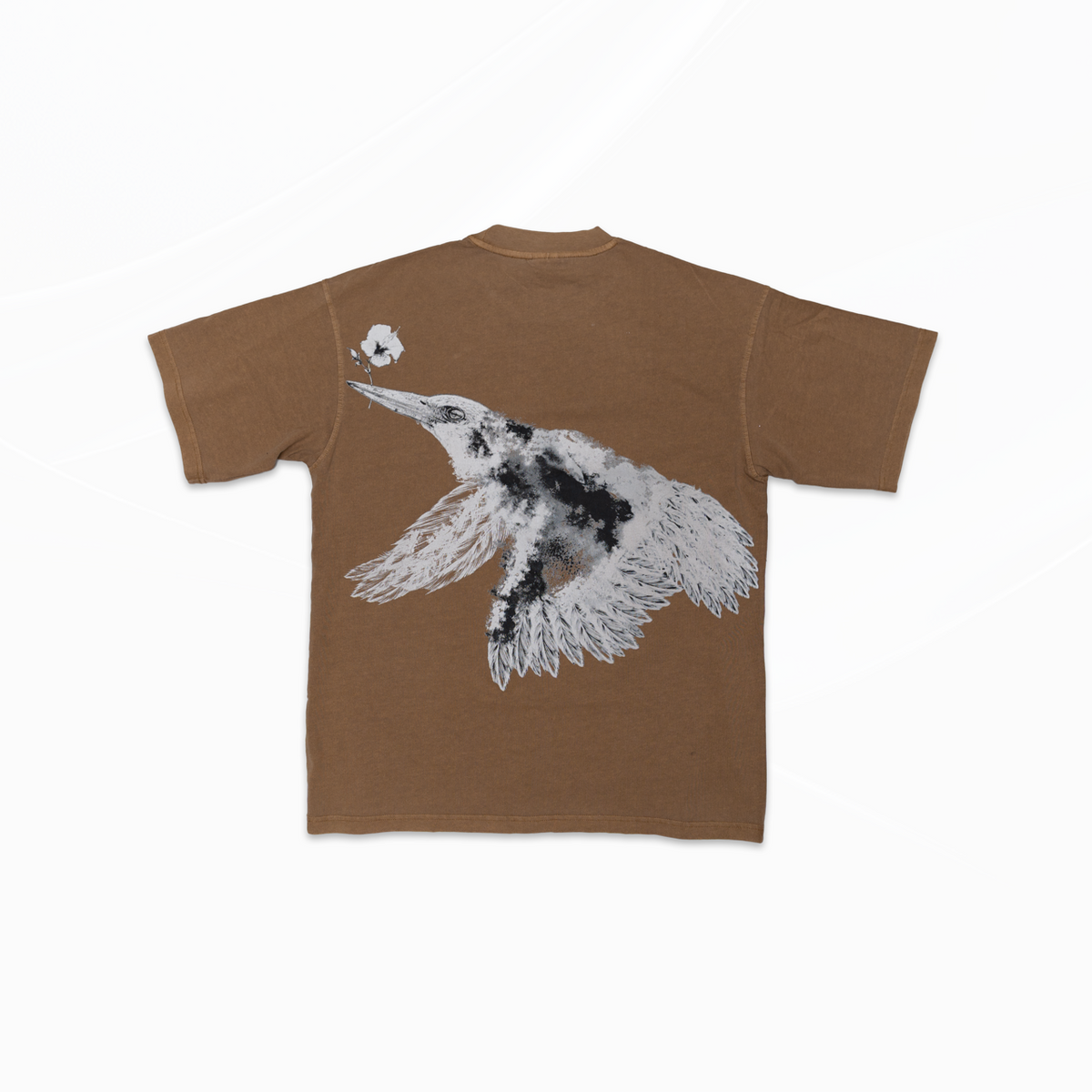 FTG oversized acid washed t-shirt